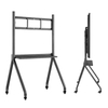 Wholesale TV Cart TV Trolley Mobile Stand with Wheels Moving Mount for Interactive Touch Screen Trolley Rack
